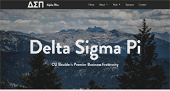 Desktop Screenshot of deltasigmapiboulder.com