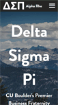 Mobile Screenshot of deltasigmapiboulder.com