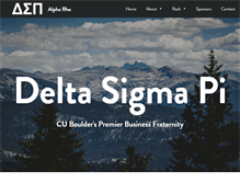 Tablet Screenshot of deltasigmapiboulder.com